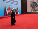 لقاءات و نشاطات الرئيس روحاني في قمة منظمة شانغهاي