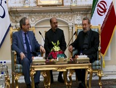 لاريجاني يستقبل المقداد.. سنواصل دعمنا لسوريا وشعبها