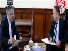 وزير المالية الأفغاني والسفير الإيراني يؤكدان أهمية اتفاقية جابهار
