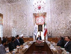 لاريجاني يؤكد معارضة ايران المطلقة لأي محاولة تهدف إلى تقسيم العراق