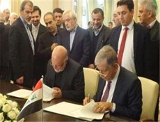 وزيرا النفط الإيراني والعراقي يوقعان مذكرة تفاهم للتعاون الثنائي