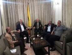 حزب الله يلتقي وفوداً فلسطينية: الطريق الوحيد لاطلاق سراح الاسرى وتأمين حريتهم هو المقاومة