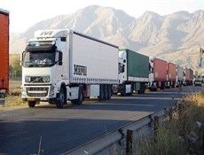 نمو ترانزيت السلع عبر معبر ميرجاوة الإيراني مع باكستان بنسبة 16%