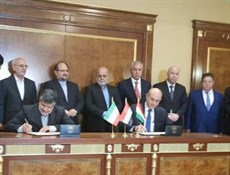 توقيع مذكرة تفاهم إقتصادية بين إيران وإقليم كردستان العراق