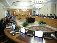 بالصور.. اجتماع مجلس الوزراء برئاسة الشيخ روحاني