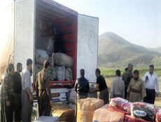 إستئناف نشاطات سوق شيخان قرب الحدود العراقية