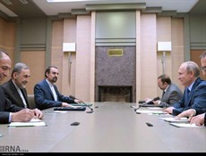 لقاء ولايتي و بوتين