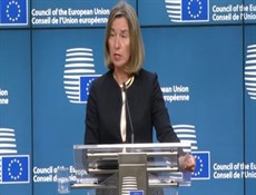 موغریني: نسعى لتوطيد العلاقات الاقتصادية والتجارية مع ايران رغم الحظر الأميركي