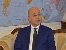 الرئيس العراقي: علاقاتنا مع ايران متينة