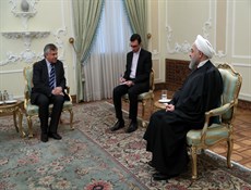 الرئیس روحاني: العلاقات بین ایران والعراق مثال یحتذی به في المنطقة