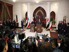 إهتمام إعلامي عراقي واسع بزيارة الرئيس الايراني للعراق