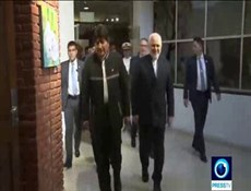 ظريف يلتقي الرئيس البوليفي ويبحث معه العلاقات الثنائية بين البلدين