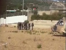 مشاهد لنقل جرحى الاحتلال الصهيوني بعد استهداف حزب الله الية بثكنة "أفيفيم"