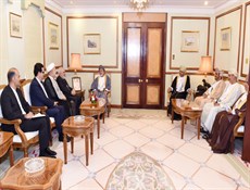 المحادثات بين الوزيري ظريف وبن علوي