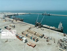 إرسال أول شحنة عابرة من ميناء جابهار إلى الهند