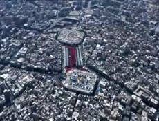 مئات الآلاف يشاركون بمراسم ركضة طويريج في كربلاء المقدسة وسط حضور للفرق الصحية