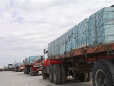 زيادة صادرات السلع الايرانية إلى العراق عبر منفذ خسروي بنسبة 466 بالمائة