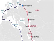 إيران وروسيا وأذربيجان تبحث تطوير ممر "الشمال-الجنوب"