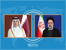 إيران وقطر تؤكدان على ضرورة تعزيز العلاقات الثنائية