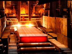 إنتاج 27ر1 مليون طن من الصلب في البلاد خلال نيسان