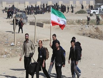 ايران تتوقع دخول مليوني زائر من مواطنيها للعراق للمشاركة بزيارة الاربعين