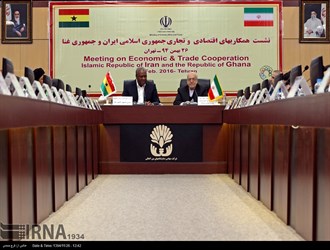 وزير الصناعة الإيراني يدعو لتعزيز التعاون المصرفي مع جمهورية غانا