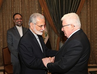 خرازي يجدد دعم طهران لبغداد في القضاء على الارهاب وتحقيق السيادة الكاملة