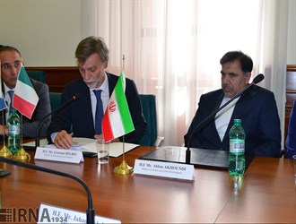 تعاون إيراني-إيطالي في مجال القطارات السريعة