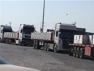 تصدير 88 مليون دولار من البضائع الإيرانية عبر معبر سومار إلى العراق