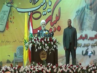 الشيخ قاسم: هناك قرار اممي بعدم عودة النازحين السوريين الى بلدهم