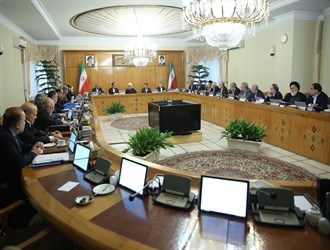 بالصور.. اجتماع مجلس الوزراء برئاسة الشيخ روحاني