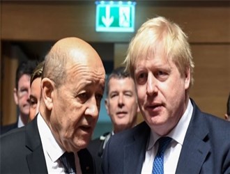 وزيرا الخارجية البريطاني والفرنسي يؤكدان ضرورة تمتع إيران بمنافع الإتفاق النووي