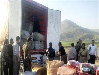 إستئناف نشاطات سوق شيخان قرب الحدود العراقية