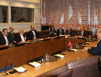 الاجتماع الثلاثي لوزراء خارجية ايران وروسيا وتركيا في نيويورك