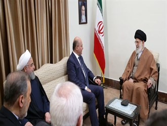 الامام الخامنئي :العراق القوي مفيد جدا لايران، ونحن سنبقى الى جانب اخواننا العراقيين