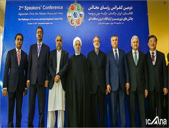 مؤتمر رؤساء برلمانات 6 دول لمواجهة الارهاب في طهران