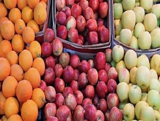إيران تحظر تصدير التفاح والبرتقال