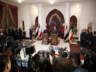 إهتمام إعلامي عراقي واسع بزيارة الرئيس الايراني للعراق