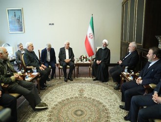 روحاني: الحشد الشعبي يتمتع بمكانة مرموقة في تعزيز التآزر الوطني في العراق