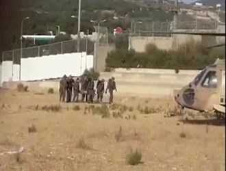 مشاهد لنقل جرحى الاحتلال الصهيوني بعد استهداف حزب الله الية بثكنة "أفيفيم"