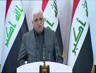 رئيس الحشد الشعبي : يوجد قصاص عادل ورادع لمن ارادوا بهذا البلد شرا ولا يمكن التساهل معهم