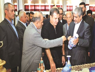 إفتتاح معرض للفنون الايرانية في سوريا