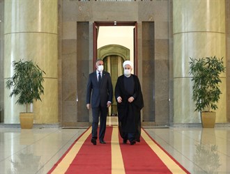 استقبال و لقاء رئيس الوزراء العراقي مع رئيس الجمهورية الاسلامية الايرانية