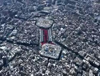 مئات الآلاف يشاركون بمراسم ركضة طويريج في كربلاء المقدسة وسط حضور للفرق الصحية