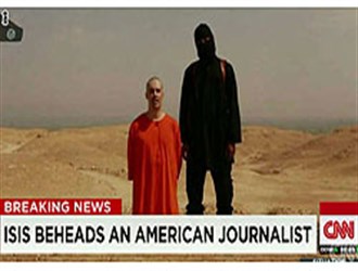 "داعش" يذبح صحفي أمريكي ويهدد بقتل آخر اذا استمرت الغارات الأمريكية
